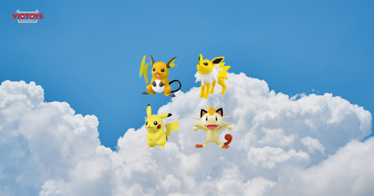 Mô hình Pokemon HawluchaLuchabull 5cm Flying Press Gallery Nhựa PVC ABS CHÍNH  HÃNG MỸ Pokemoncenter GAL05  GameStopvn